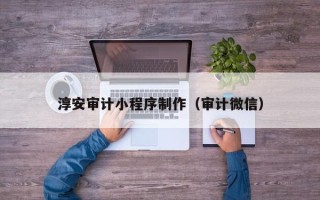 安康淳安审计小程序制作（审计微信）